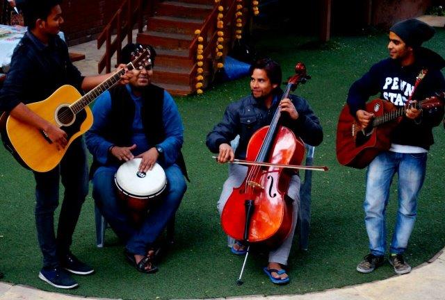 male instrumental band ramallah palestine