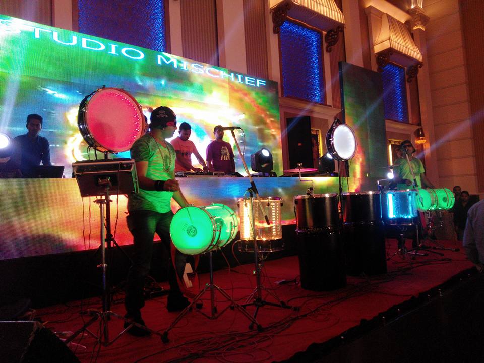 indian percussion players ramallah palestine